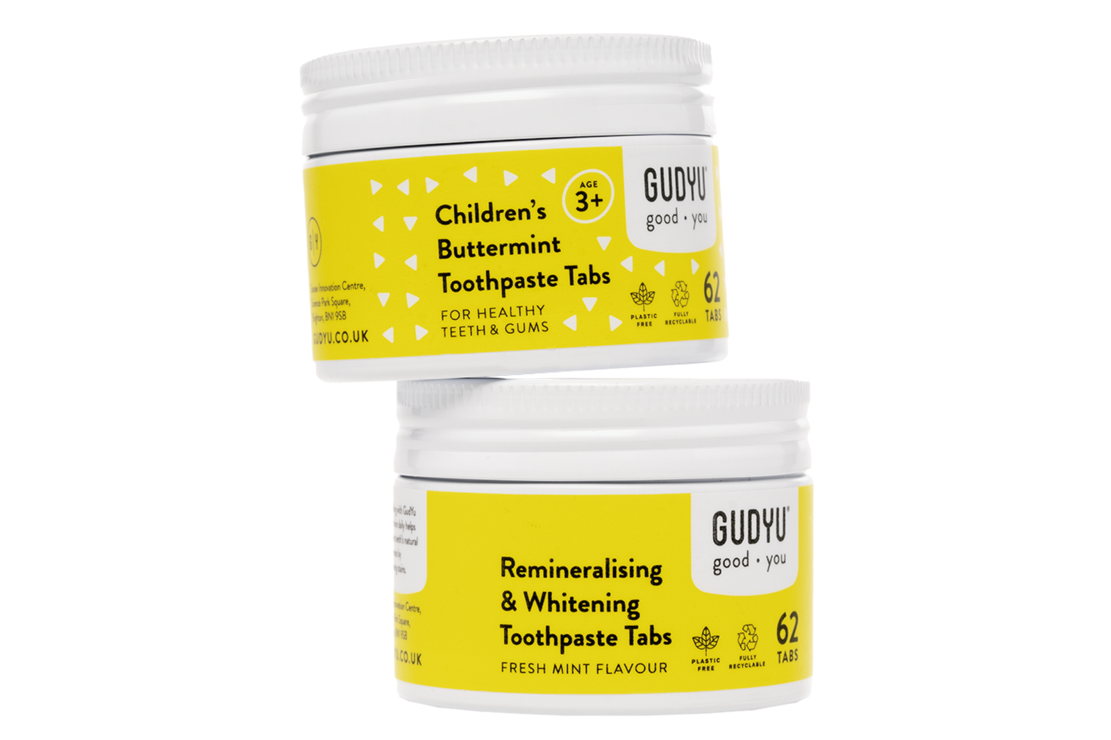 children remineralising and whitening toothpaste tabs