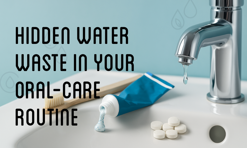 Toothpaste Water How Much Water Does Brushing Your Teeth Waste? | GudYu