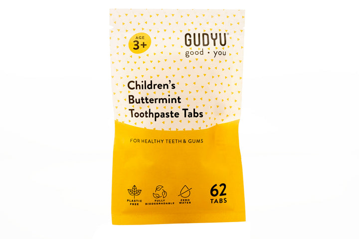 CHILDRENS BUTTERMINT TOOTHPASTE TABS (2 Months)