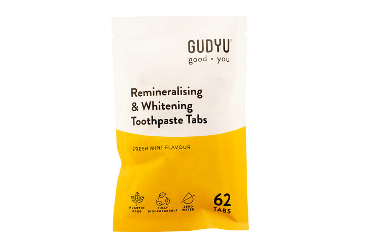 REMINERALISING AND WHITENING TOOTHPASTE TABS (2 Months)